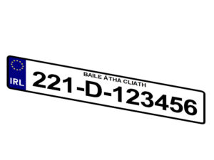 car plate registration number